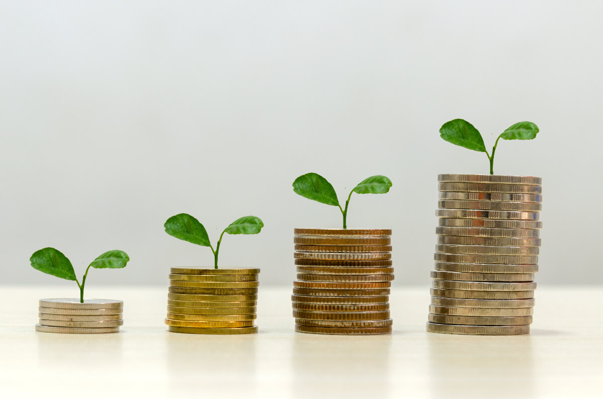 お金の積み重ね