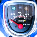 バイクのメーター